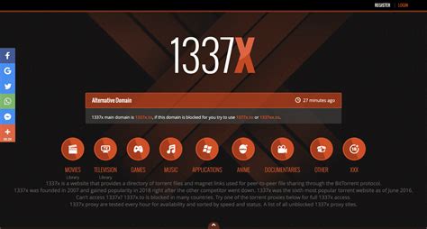 1337x torrents|1337x torrent proxy 2023.